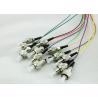 Buy cheap 12 Fiber 12 Color Fan Out FC 2M Single Mode Fiber Pigtail from wholesalers