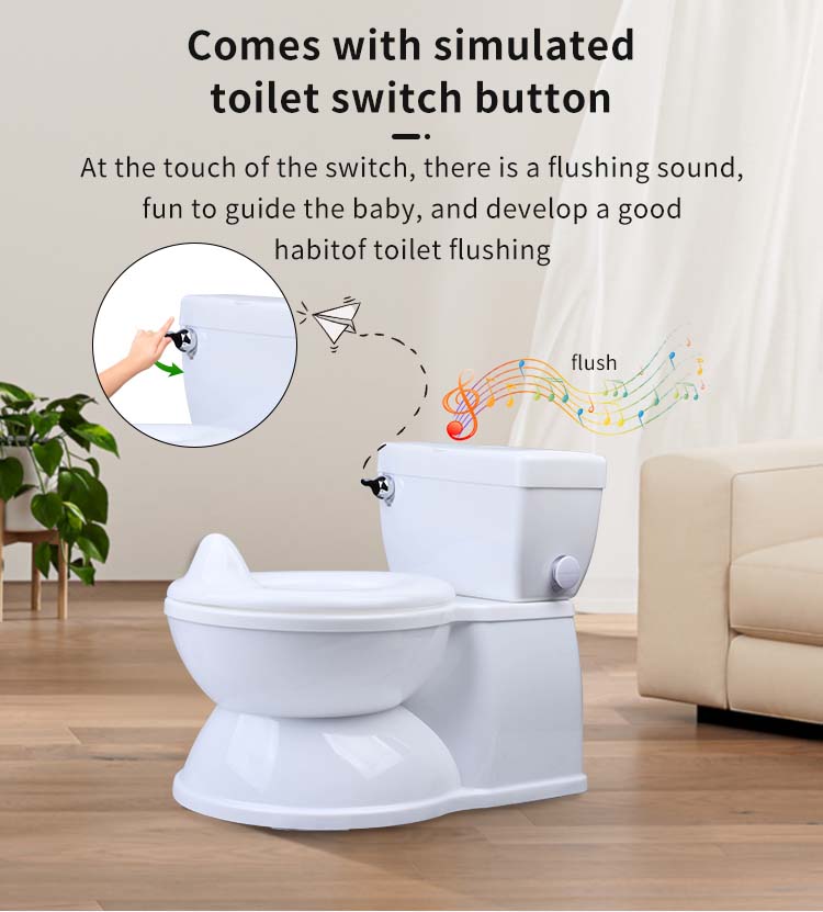 Custom Logo Baby Potty Toilet EN-71 Certified Purple Training Potty for Babies