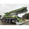 Buy cheap Construction 38M Boom Used Concrete Pump Truck 4 Boom 300KW 120 M3/H from wholesalers