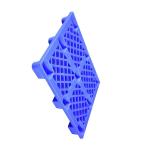 Buy cheap 1200 X 800 Nestable Plastic Pallet Blue PE Rackable Logistics Transportation from wholesalers