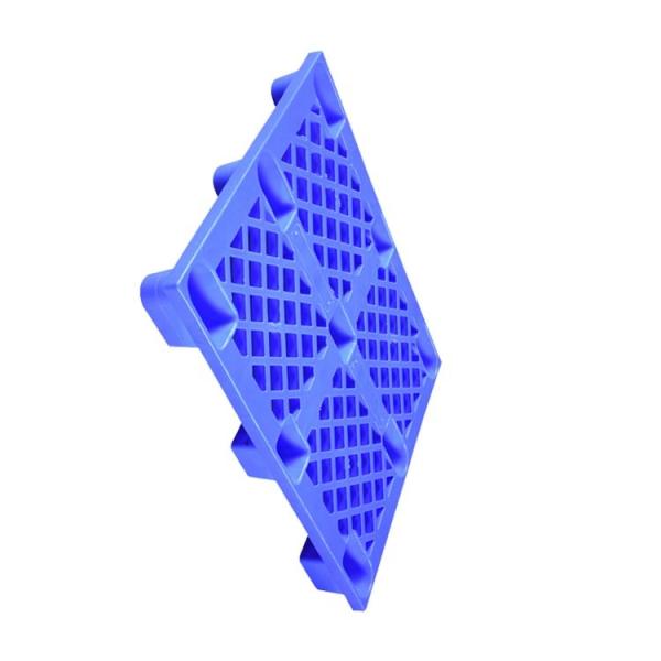 Buy cheap 1200 X 800 Nestable Plastic Pallet Blue PE Rackable Logistics Transportation from wholesalers