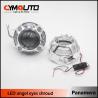 Buy cheap Angel Eyes Headlight Shrouds Silver HID Projector Shrouds 3.0 Inch from wholesalers