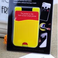 Buy cheap 3M Silicone iwallet,Sticky Card Holder for Phone Back product