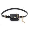 Buy cheap Waist Bag Female Girdle Leopard Stripe 2 In 1 Ladies Belt Bag Waist Bag Belt Mobile Phone Flap Leather Fanny Pack from wholesalers