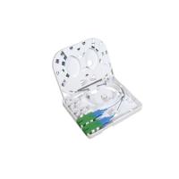 Buy cheap 105*82*22mm 2 Core Yogel Indoor Fiber Optic Termination Box Fiber Optic Terminal product