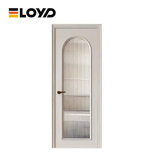 Buy cheap Reinforced Wood Glass French Door Swing Readymade OEM from wholesalers