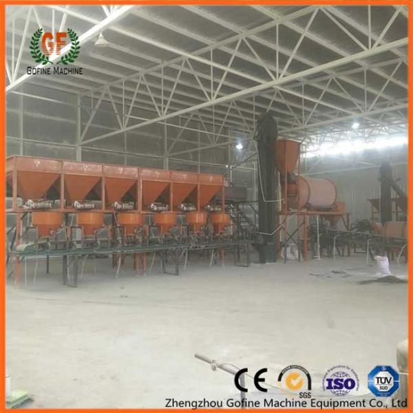 Buy cheap Carbon Steel 1000 T/Month NPK Fertilizer Production Line from wholesalers