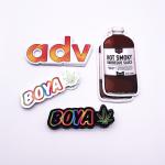 Individual Die Cut Sticker Labels Personalized Custom Self Adhesive Vinyl