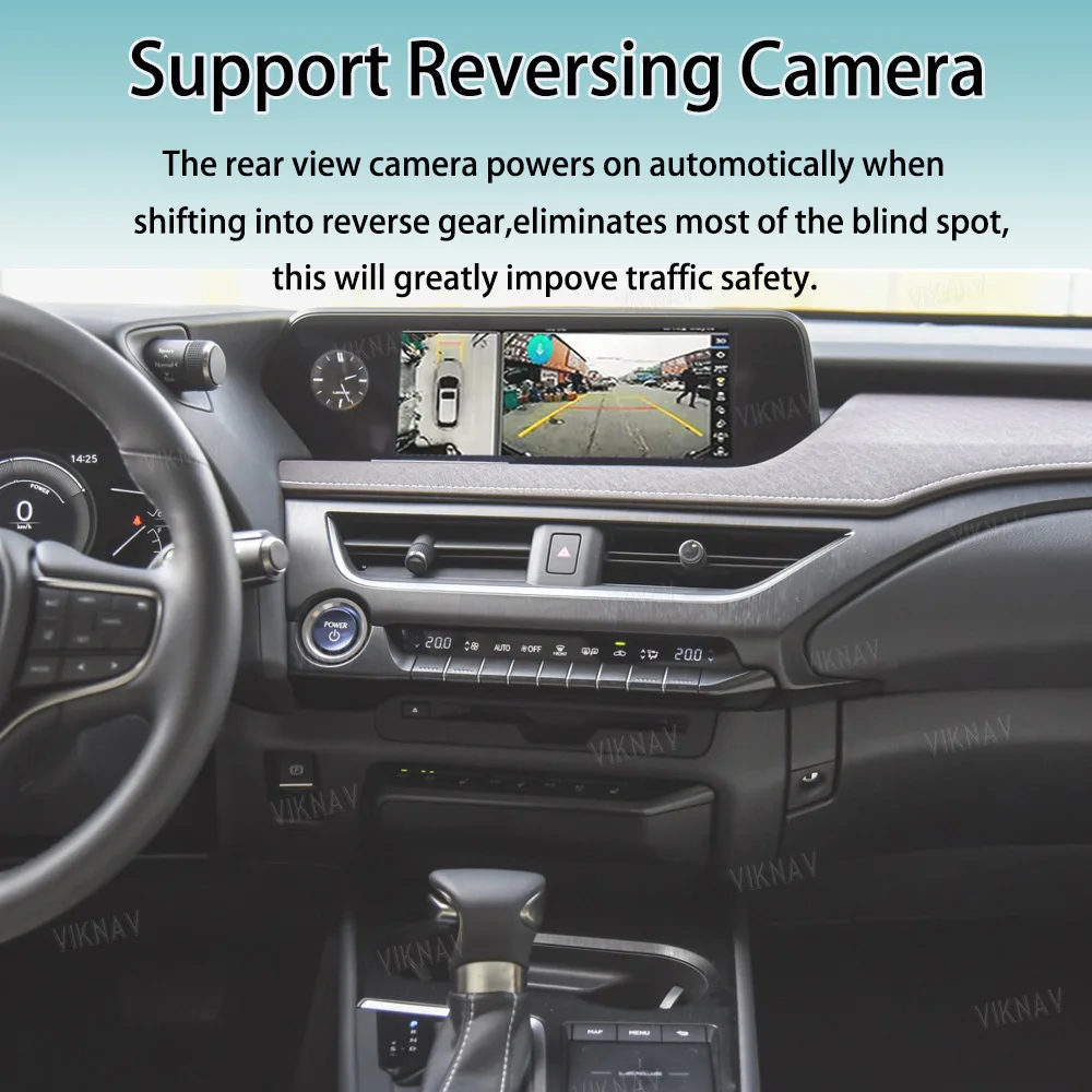 Linux Car Interface Box For Lexus UX 2019-2022 Wireless Apple CarPlay Android Auto