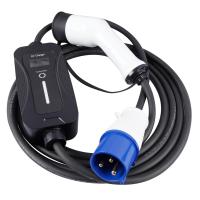 Buy cheap IEC62196-2 mode2 charger 3.5kw single phase fixed current with display portable product