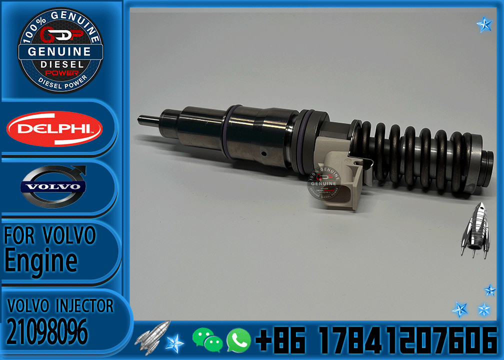 Diesel Electronic Unit Fuel Injector BEBE4D23001 21098096 20198087 7421098096 For MD13 EURO 5 LOW POWER