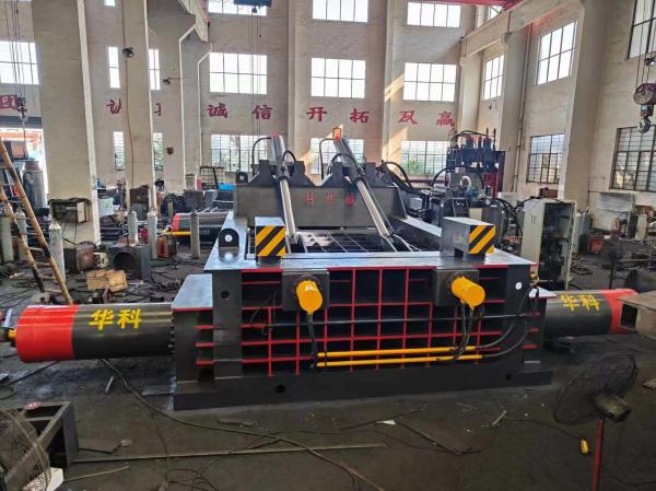 Buy cheap Efficiency Remote Control Metal Baler PLC System 3x37kW Motors from wholesalers