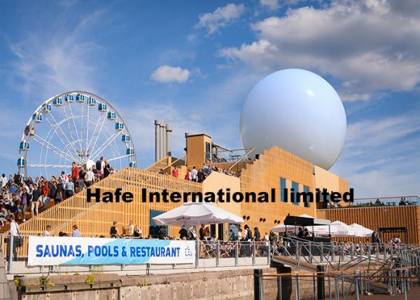Gaint 9m Inflatable Advertising Balloon For Famous View Of City Events
