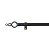 Buy cheap 28mm Diameter Iron Simplism Curtain Rod Set With Single Bracket from wholesalers