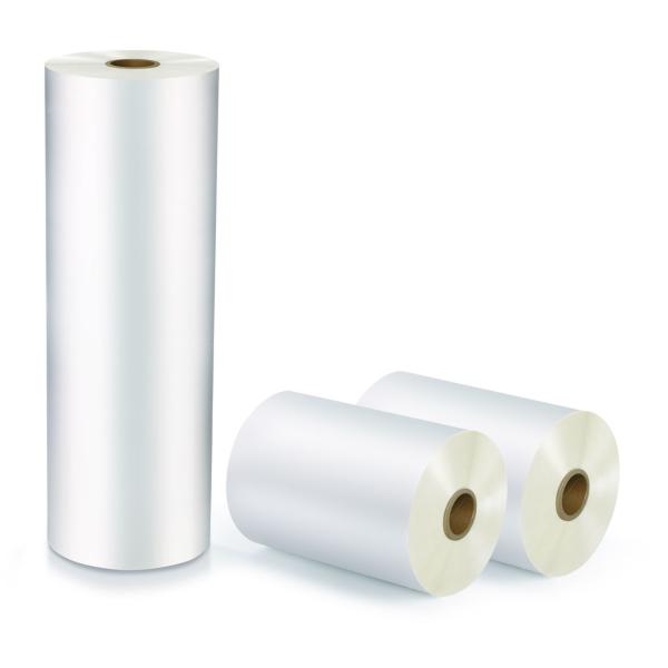 Buy cheap Transparent Self Adhesive Bopp Plastic Film / Bopp Thermal Laminate Roll from wholesalers
