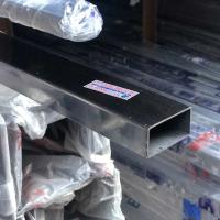Buy cheap 240G JIS 304 Stainless Steel Square Tube Polished EN Rectangular Pipe product