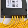 Buy cheap 1X16 ABS Box PLC Splitter , SC UPC FTTB FTTH Fiber Optic Cable Splitter from wholesalers