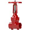 Buy cheap FBE Coated Resilient Seated UL FM Gate Valve With Flange Groove Connection from wholesalers