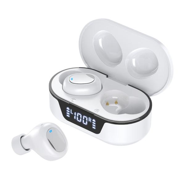 Buy cheap Sport TWS Small Wireless Bluetooth Earbuds Led Display Inpods Earphones from wholesalers