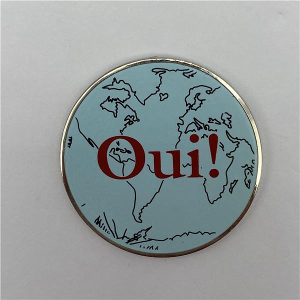 Buy cheap 1.5mm 1.8mm 2.0mm Hard Enamel Lapel Pins Brass Gold Plating from wholesalers