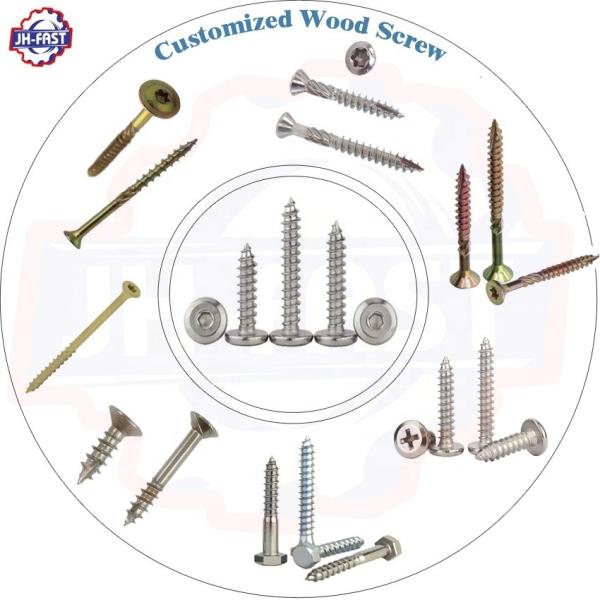 Buy cheap Metric Stainless Coated Star Deck and Wood Screws Torx M8 M4x12 50x50 3x40 Screw from wholesalers