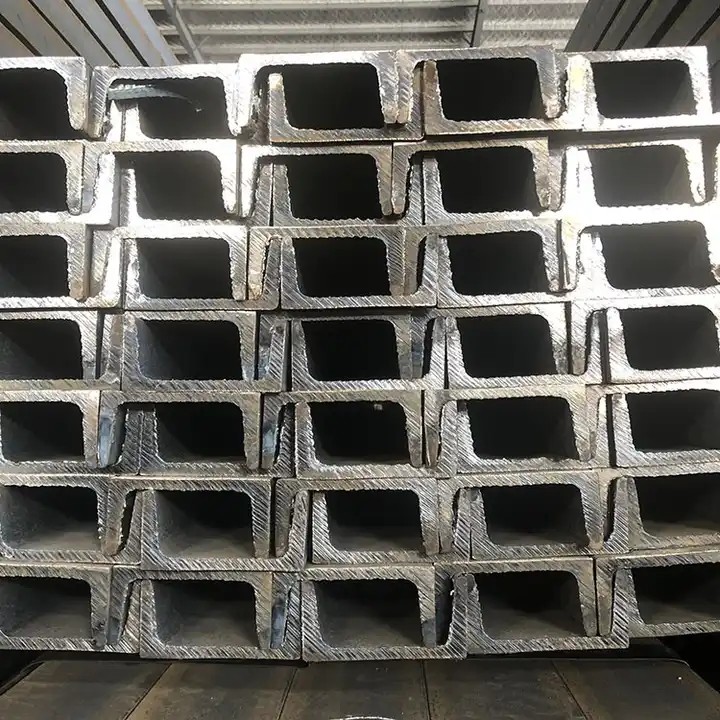 BS Standard U Shape Steel Beam 21cm U Shaped Metal Channel SGS