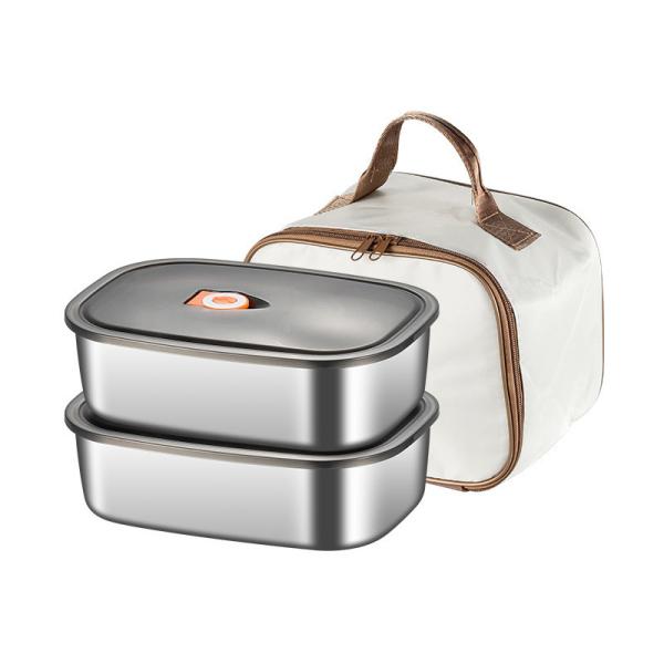 Buy cheap 2.1-3L Capacity Metal Food Storage Containers for Non-toxic and Stocked Storage from wholesalers