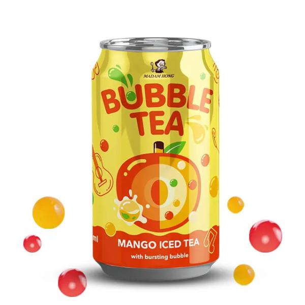 Buy cheap Best Sale for Beverage Wholesalers: 320ml * 24 Bottles of Taiwan Mang Bubble Milk Tea Canned Drink Beverage with Bursti from wholesalers