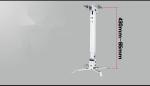 Ceiling Mounted 200cm automated projector lift , motorised projector lift 110v -