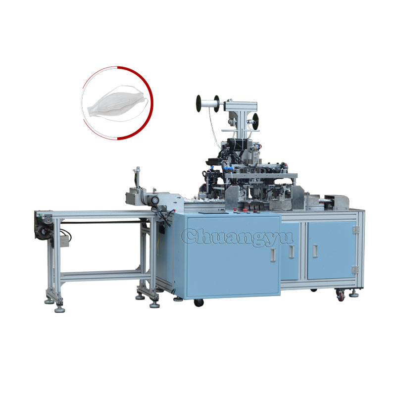 Automatic Ultrasonic Face Mask Making Machine earloop welding 50Hz 5000W