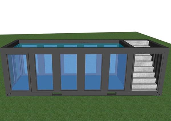 Buy cheap 6 people Acrylic Portable Outdoor Garden Container Swimming Pool from wholesalers