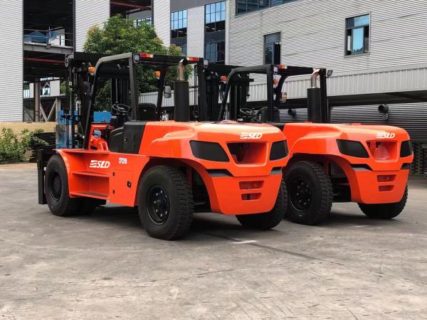 45-90 Degree Tilt Angle Counterbalance Forklift Container Forklift With 3000mm