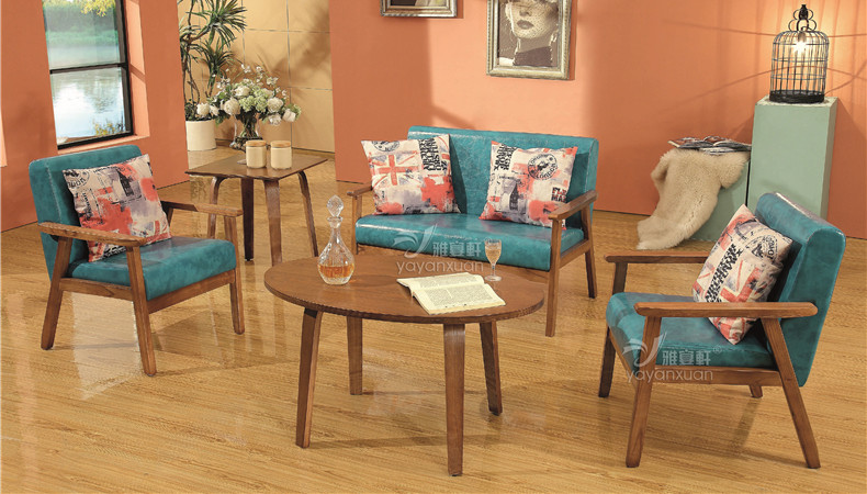 Leather Reception Chairs For Sell With Good Quality In Chinese Factory (YW-2130)