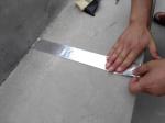 Butyl Rubber 100mm Foil Tape High Temp Aluminum Tape