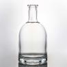 Buy cheap Customized Logo 700ml Round Liquor Glass Bottle with Cork Stopper Rum Gin Whisky from wholesalers
