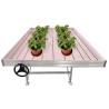 Buy cheap Farming Greenhouse Rolling Benches / Movable Commercial Greenhouse Tables from wholesalers