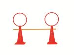 Customized Logo Availabled Agility Hurdles for Soccer Training on Outdoor Sports