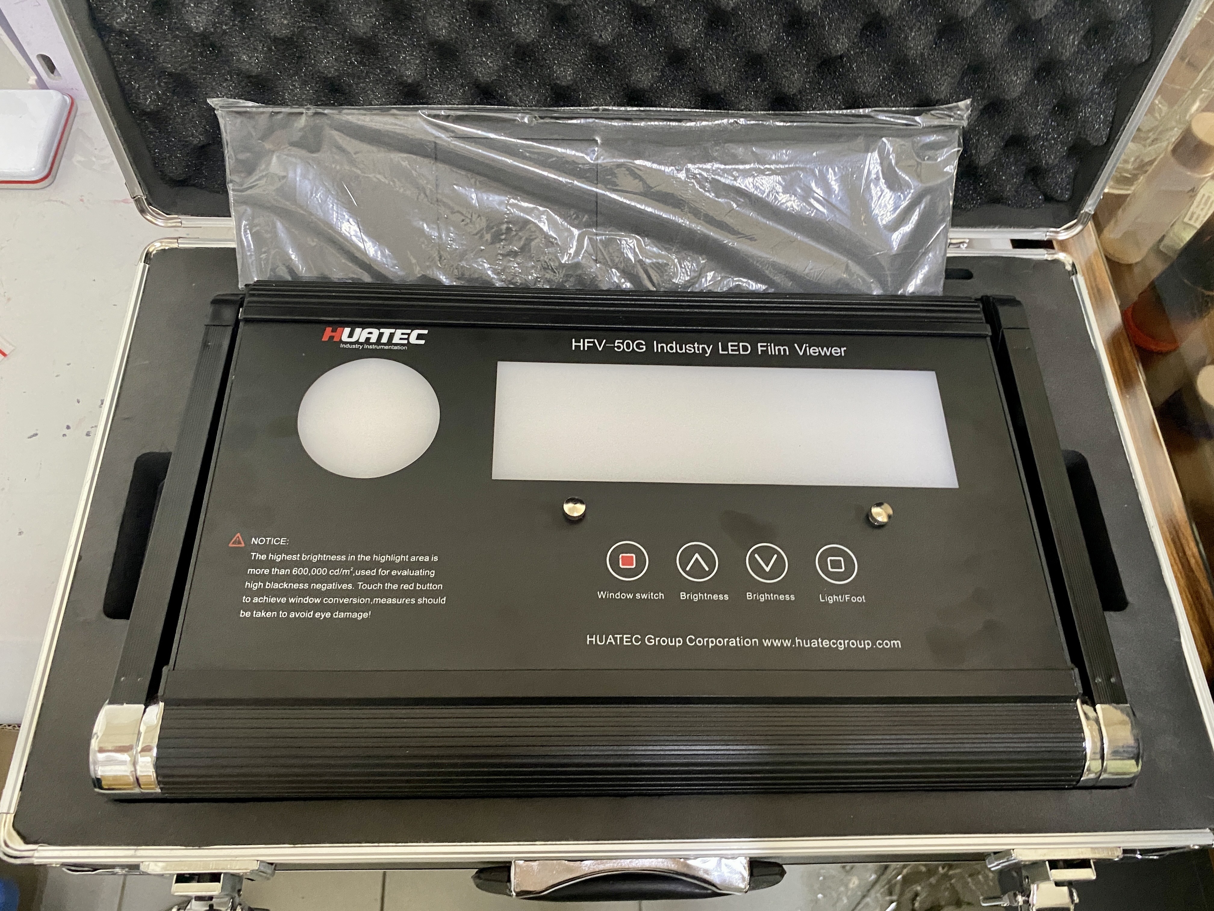 HFV-50G Flatbed LED Industrial Radiographic Film Viewer