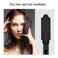 Buy cheap PTC Heating Element Steam Flat Iron , 2 In 1 60Hz Wide Hair Straightener product