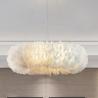 Buy cheap Feather Chandelier Lighting For Kids room lamp Bedroom staircase Restaurant ring chandelier(WH-MI-271) from wholesalers
