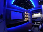 PMMA Polyester Fiber Optic Star Ceiling Panels 15W 12VDC With Magnets