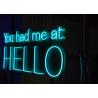 Buy cheap EU Plug 10cm 12VDC Led Neon Signs For Sweethearts from wholesalers