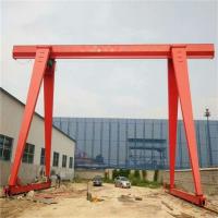Buy cheap Used Container Motorized Workshop Single Beam Rubber Tire Gantry Crane 8T 10T product