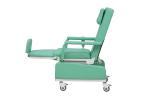 Luxury comfortable hemodialysis chair electric model with 4 inch casters