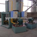 1500 KG Weight Single Blade Hydraulic Rubber Bale Cutter Equipped with 75 kW