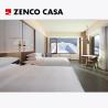 Buy cheap Modern Style Hotel Twin Bedroom Furniture Set Size 1800*1500*320mm from wholesalers