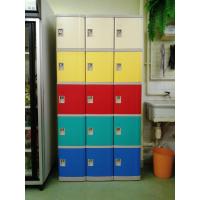 Buy cheap Five Tier Red Plastic School Locker 600 × 380 × 500 For Exhibition Hall product