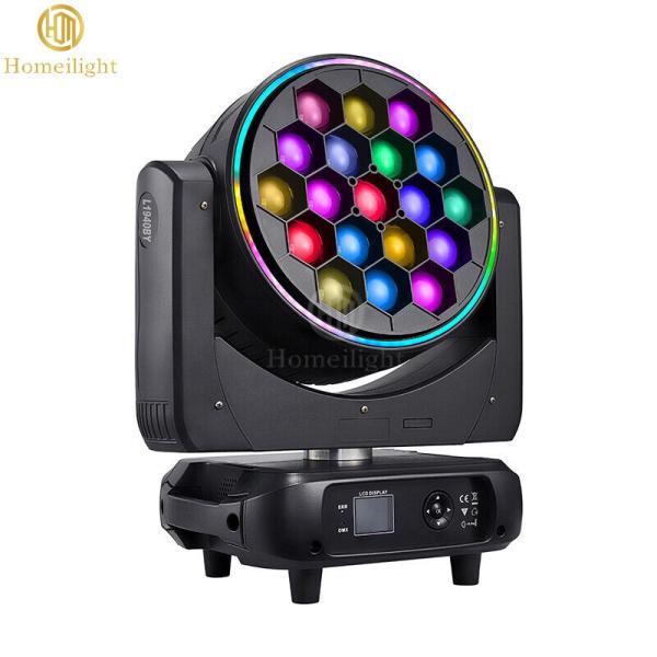 Buy cheap Hot Selling Professional Big Bee Eyes 19x40w Rgbw 4in1 Wash Zoom Led Moving Head Light from wholesalers