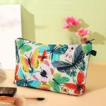 Soft Durable Cosmetic Bags for Women Small Colorful Butterfly Makeup Bag