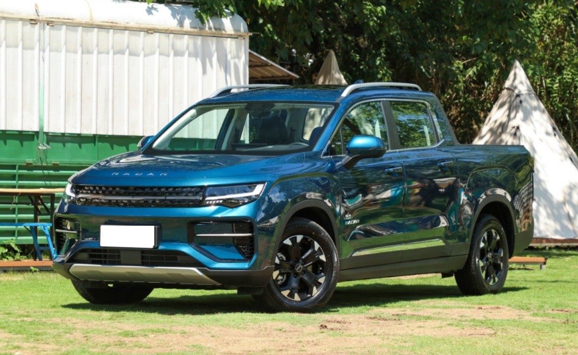 2023 EV Geely Radar Auto RD6 New Pure Electric Pickup Truck With 410km 550km 632km Range